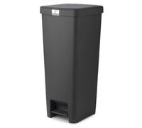 Brabantia Stepup Pedal Waste Bin - 40 Litre - Dark Grey