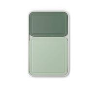 Brabantia Tasty+ 3 Piece Chopping Board Set (S,M & L) Space Saving, Non-Slip, Dishwasher Safe Cutting Boards with Drainage Grooves Mixed