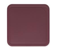 Brabantia TASTY+ cutting board medium 25x25 cm Aubergine red