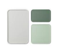 Brabantia Tasty+ 3 Piece Chopping Board Set (S,M & L) Space Saving, Non-Slip, Di