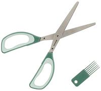 Brabantia Tasty herb scissors with cleaning comb Green