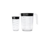 Brabantia Tasty+ Measuring Jug Set of 2 - Dark Grey
