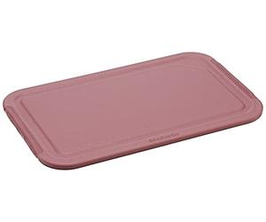 Brabantia Tasty+ Small Chopping Board (Grape Red) Non-Slip, Dishwasher Safe Cutting Board with Drainage Groove