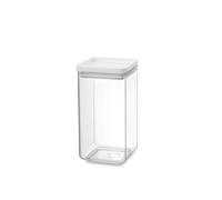 Brabantia TASTY+ square storage jar 1.6 L Light grey