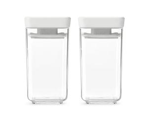 Brabantia TASTY+ stackable container 2 pieces 0.15 L Light grey
