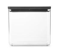 Brabantia TASTY+ stackable container 3.5 liters Dark grey