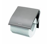 Brabantia Toilet Roll Holder - Platinum - Grey - 20 x 8 x 6 cm