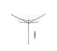Brabantia Topspinner Rotary Dryer 40M With Metal Spear Grey