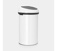 Brabantia Touch Bin, White, 60L