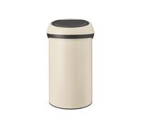 Brabantia Touch Bin Soft Beige Extra Large Kitchen Waste Bin 60L - 40x40x71cm