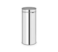 Brabantia 30L Touch Bin - Brilliant Steel, Silver