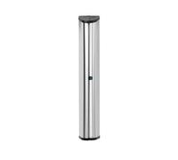 Brabantia Protective Metal Storage Box Cover for WallFix, Wall Mounted Clothes Line Dryer 24m, Matt Silver Steel - Easy install, Windproof & Weatherproof (WallFix not included)