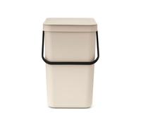 Brabantia Waste Bin Sort & Go 25L Soft Beige