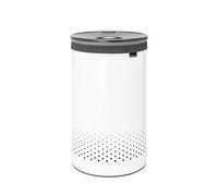 Brabantia White Steel Laundry Bin, 60L