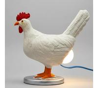 Brabola Chicken Lamp, Funny Chicken Laying Egg Night Light Touch Control LED Warm Light USB Powered BPA-Free Resin Chicken Butt Rooster Table Lamp for Home & Kids Room Decor