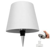 Brabola LED Bottle Lamp Shade, Rechargeable Wine Bottle Light Kit for Liquor Bottles 3 Color Dimmable Touch Control Table Lamp for Restaurant, Home, Bar (White)