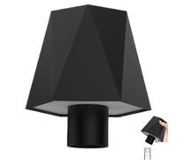 Brabola Wireless Bottle Lamp Shade, LED Bottle Lights for Liquor Bottles Rechargeable 3 Color Dimmabe Touch Table Lamp for Bar, Restaurant, Home, Office (Black)