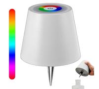Brabola Wireless Bottle Lamp, Wine Bottle Light Kit RGB Dimmable Battery Operated Rechargeable Touch Table Lamp Shade for Restaurant, Bar, Home, Office, Christmas