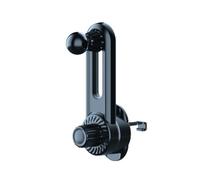 BRABOSTON 17mm Ball Joint Adapter Extension Arms For Car Vent Phone Desktop Stand Navigation Holder With Adjustable Angles Metal Car Vent Hook Clip