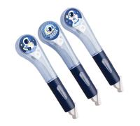 BRABOSTON 3Pieces Correction Tape Roller 6mx5mm for Crafting Card Making Scrapbooking Refillable White Correction Tapes Total