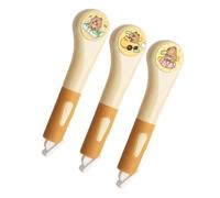 BRABOSTON 3Pieces Correction Tape Roller 6mx5mm for Crafting Card Making Scrapbooking Refillable White Correction Tapes Total