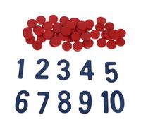 BRABOSTON Cards Counter Teaching Aid School Math Homeschool Curriculum Toy