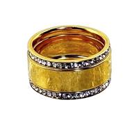 BRABOSTON Comfortable With Simulated Diamonds Cubic Zirconia Wedding Engagement Rings Handmade Jewelry For Women Stylish
