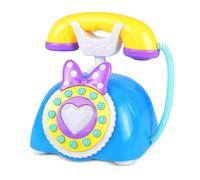 BRABOSTON Early Education Bilingual Toy Phone Toddler Language Development Suitable For Children With Music And Practical Skills Musical Toy