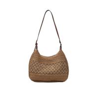 BRABOSTON Handmade Raffia Beach Bag With Spacious Lining Casual Shoulder Bags Essential Handbag For Women Travel Accessories Vacation Ready Handbag