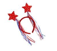 BRABOSTON Lightweight Independence Days Headband With Double Hearts And Stripes Stylish Hair Accessory For Patriotic Event Independence Day Headbands