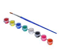 BRABOSTON Unpainted Masquerades With Acrylic Paint And Paint Brush Paper Hand Cats For Halloween Costume Adjustable Eye Veil