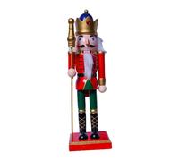 BRABOSTON Wood Cracker Puppet Soldier Christmas Decoration ForXmas Decor New Year Gift Christmas Collectible Holiday Ornament
