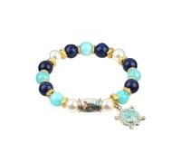 Bracciale with Perline | Braccialetto da Polso Regolabile Gioiello a Tema | Elastici di Perline per Vacanze, Compleanni, Feste all'Aperto, Spiaggia, Uomo e Donna
