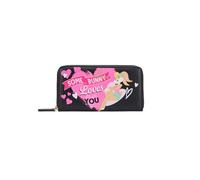 Braccialini Amy Looney Tunes Lola Bunny Wallet Black, Black, 19.5x10x2.5cm, Modern