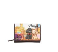 Braccialini Florence Postcards Medium Size Continental Wallet with Prints and Drawings Telling the City of Florence., multi-coloured, One Size, Casual