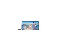 Braccialini Lt Postcards Zip Around Wallet Decorated with a Romantic Print Inspired by Paris, with Bugs Bunny and Lola at a tender moment in front of the Eiffel Tower., multi-coloured, One size