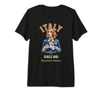 Bracco Italiano Dog Lady Mug Coffee Italy Flag Premium T-Shirt