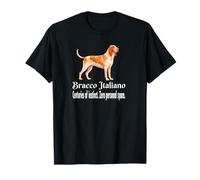 Bracco Italiano Dog Zero Personal Space Funny Pet Quote T-Shirt