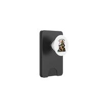 Bracco Italiano on motorbike & footbal - soccer DIGOR PopSockets PopWallet for MagSafe