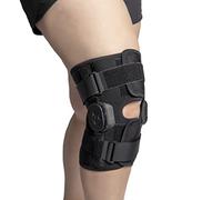 Brace Direct Plus Size Obesity External Deluxe Hinged Knee Brace for Knee Pain with Compression Knee Wrap for Overweight Men & Women Relief from Joint Pain from Meniscus Tears, Arthritis Pain