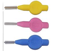 Orthocare Brace Space Orthodontic INTERDENTAL Brushes for Cleaning Around Braces / Brackets 0.7mm Yellow (0.7mm Medium , Yellow)
