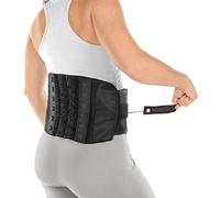 BraceAbility Lower Back & Spine Pain Brace | Adjustable Corset Support for Lumbar Strain, Arthritis (One Size - Fits Men & Women with 28" - 60" Waist)