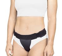 BraceAbility Pelvic Pro Prolapsed Uterus Support Belt - Women's Patent-Pending Brace for Treating Dropped Bladder, Uterine Prolapse, Vulvar Varicosities, Postpartum and Symphysis Pubis Dysfunction (L)