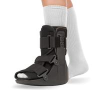 BraceAbility Short Broken Toe Boot | Walker for Fracture Recovery, Protection and Healing After Foot or Ankle Injuries (Medium)