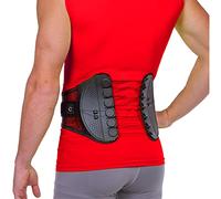 BraceAbility Spine Sport Back Brace - Best Active Lumbar Support for Athletic Use, Exercise, Walking, Working Outside, Walking, Driving, Golf, Fishing, Nurses, and Police (M)