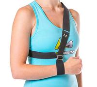 BraceAbility The Shoulder Sling - Patented Arm Support Strap and Waterproof Clavicle Immobilizer Brace for Broken Collarbone, Torn Rotator Cuff (Universal)