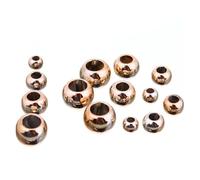 Bracelet Beads Big Hole Beads CCB Spacer Loose for DIY Jewelry for Bracelet Making(Color1,4mm x 100pcs)