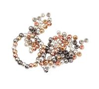Bracelet Beads Big Hole Beads CCB Spacer Loose for DIY Jewelry for Bracelet Making(Mix Color,14mm x 20pcs)