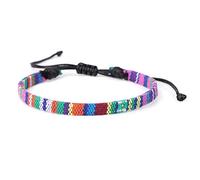 Bracelet Beads Message Quartz Bracelet Men Bracelets Handmade Jewellery Wrap Bracelets Adjustable Men And Women Ankle Bracelets Width Women Couple Messages Quartz Rings, A, Fabric Art, No Gemstone