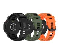 Bracelet Compatible with Amazfit T-Rex 3, Soft Silicone Waterproof Replacement Wristband Sports Strap for Amazfit T-Rex 3, 5.5-8.7 inch, Silicone, No Gemstone